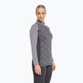 Dámska termo bielizeň Dovre Wool Organic Half Zip grey 2