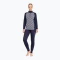 Dámska termo bielizeň Dovre Wool Organic Half Zip navy 2