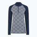 Dámska termo bielizeň Dovre Wool Organic Half Zip navy 6