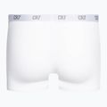 Pánske boxerky CR7 Basic Trunk 3 páry grey melange/white/navy 3