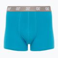 Pánske boxerky CR7 Basic Trunk 3 páry black/light green/green 2