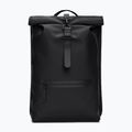 Mestský batoh Rains Rucksack Rolltop 13 + 4 l black