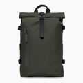 Mestský batoh Rains Rolltop Rucksack Large 23 l green