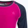 Detské termoprádlo Color Kids Ski Underwear Colorblock ružovo-čierne 74777.5885 4