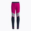Detské termoprádlo Color Kids Ski Underwear Colorblock ružovo-čierne 74777.5885 5
