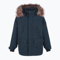 Detská páperová bunda Color Kids Parka w. Fake Fur AF 1. tmavomodrá 74725 5