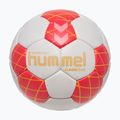 Loptu na hádzanú Hummel Classic Elite HB off white/red/orange size 3