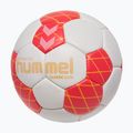 Loptu na hádzanú Hummel Classic Elite HB off white/red/orange size 3 2