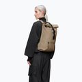Mestský batoh Rains Rucksack Rolltop Beige 4