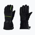 Pánske lyžiarske rukavice Viking Bormio black/yellow 11/2/498