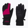 Dámske lyžiarske rukavice Viking Sherpa GTX Ski black/pink 150/22/9797/46