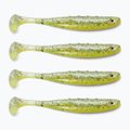 Gumová nástraha Dragon V-Lures Aggressor Pro 4 ks. žlté cukríky CHE-AG30D-30-890