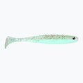 Dragon V-Lures Aggressor Pro 2 kusy svietiace čierne trblietavé gumové nástrahy CHE-AG50D-15-050