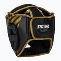 Boxerská prilba StormCloud Lynx black/gold 3