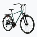 Pánsky trekingový bicykel KROSS Trans 3.0 green/silver/gloss 2