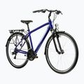 Pánsky trekingový bicykel KROSS Trans 1.0 navy blue/silver/gloss 2