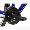 Pánsky trekingový bicykel KROSS Trans 1.0 navy blue/silver/gloss 8