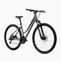 Dámsky crossový bicykel KROSS Evado 4.0 In grey/pink/gloss 2
