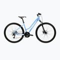 Dámsky crossový bicykel KROSS Evado 3.0 In blue/white/gloss