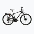 Pánsky trekingový bicykel KROSS Trans 7.0 black/silver/gloss