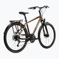 Pánsky trekingový bicykel KROSS Trans 5.0 brown/silver/gloss 3