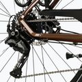 Pánsky trekingový bicykel KROSS Trans 5.0 brown/silver/gloss 8