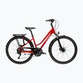 Dámsky trekingový bicykel KROSS Trans 5.0 In red/silver/gloss
