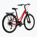 Dámsky trekingový bicykel KROSS Trans 5.0 In red/silver/gloss 3