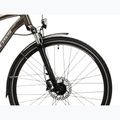 Pánsky trekingový bicykel KROSS Trans 4.0 brown/silver/gloss 6