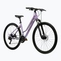 Dámsky crossový bicykel KROSS Evado 5.0 In purple/black/gloss 2