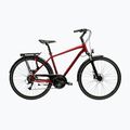 Pánsky trekingový bicykel KROSS Trans 4.0 ruby/black/gloss