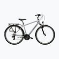 Pánsky trekingový bicykel KROSS Trans 1.0 grey/black/gloss