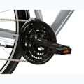 Pánsky trekingový bicykel KROSS Trans 1.0 grey/black/gloss 8
