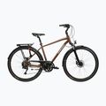 Trekingový bicykel KROSS Trans 5.0 brown/silver/gloss