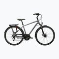 Pánsky trekingový bicykel KROSS Trans 4.0 grey/black/matte