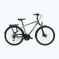 Pánsky trekingový bicykel KROSS Trans 3.0 green/silver/gloss