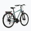 Pánsky trekingový bicykel KROSS Trans 3.0 green/silver/gloss 3