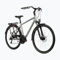 Pánsky trekingový bicykel KROSS Trans 3.0 silver/blue/gloss 2