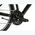 Pánsky trekingový bicykel KROSS Trans 1.0 black/silver/gloss 8