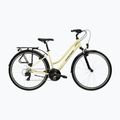 Dámsky trekingový bicykel KROSS Trans 1.0 In beige/purple/gloss
