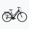 Dámsky trekingový bicykel KROSS Trans 1.0 In black/silver/gloss