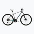 Krosový bicykel KROSS Evado 3.0 grey/teal/gloss