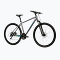 Krosový bicykel KROSS Evado 3.0 grey/teal/gloss 2