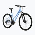 Dámsky krosový bicykel  KROSS Evado 3.0 In blue/white/gloss 2