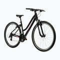 Dámsky crossový bicykel KROSS Evado 2.0 In black/pink 2