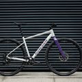 Gravelový bicykel KROSS Esker 1.0 FL grey/purple/gloss 13