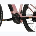 Dámsky elektrický bicykel KROSS Influx Hyb 3.0 27,5 el. 800 Wh pink/burgundy/matte 10