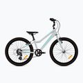 Detský bicykel KROSS Lea Mini 1.0 silver/turquoise/gloss