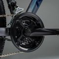 Horský bicykel KROSS Hexagon X200 27,5" grey/blue/matte 14