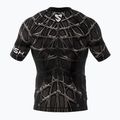 SMMASH Venomous pánsky rashguard čierno-biely RSO2 2